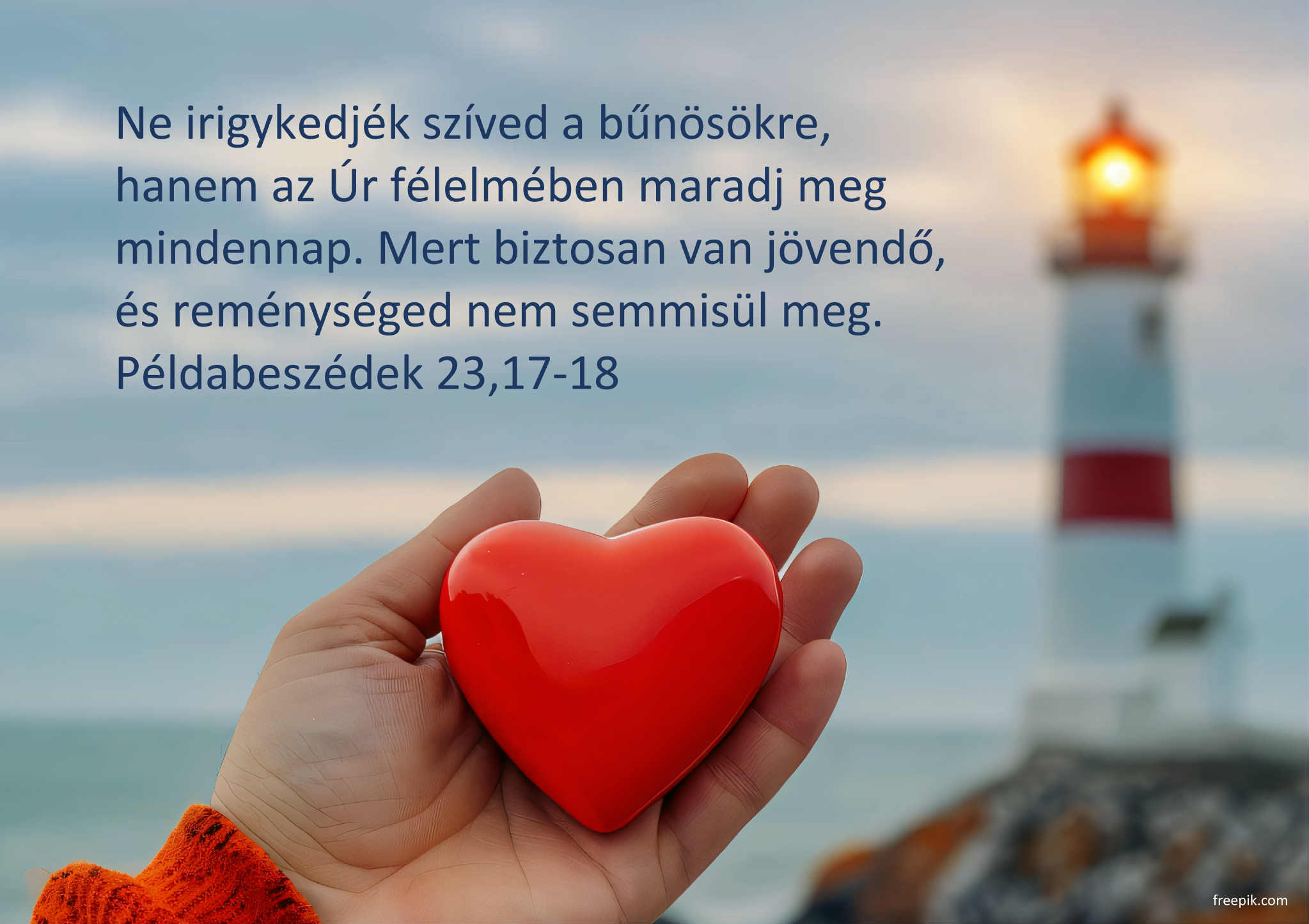 Példabeszédek 23,17-18